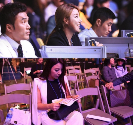 피트니스스타대회에 제자들과 함께 자원봉사자로 참가하겠다는 의사를 밝힌 정미리 선수(사진=피트니스스타 제공)